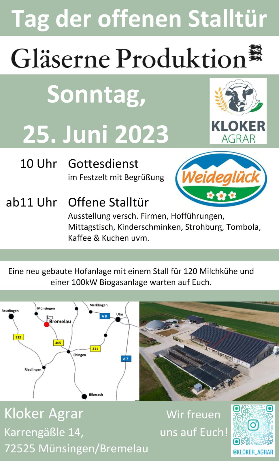 Einladung Tag der offenen Stalltür