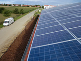 89 kWp Fotovoltaik- Gemeinschaftsanlage, Lidl, Ilshofen