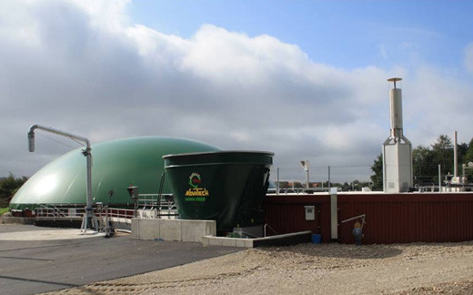 Bild Biogasanlage Universität Hohenheim